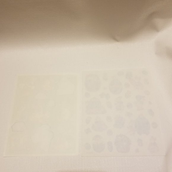 4 sheets of greeting card co stickers- 2 vtg Easter, & 2 of hearts - Picture 4 of 9